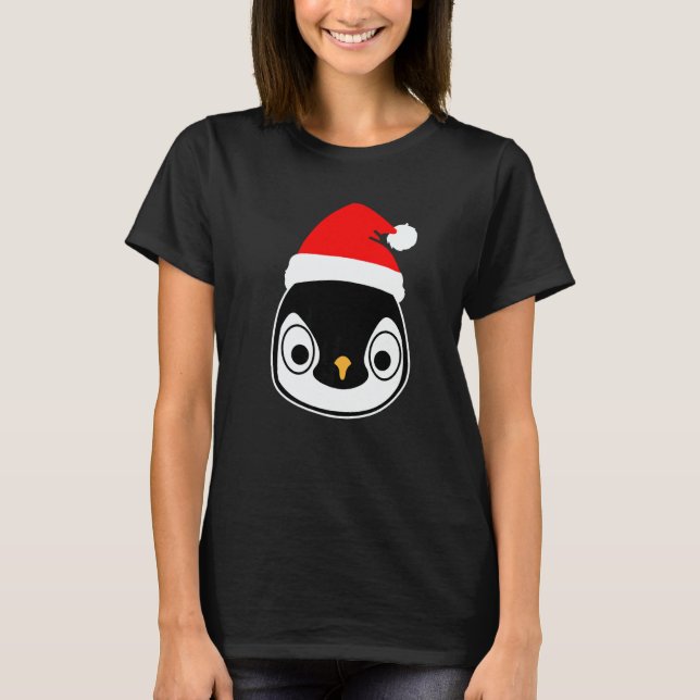 Camiseta Christmas Penguin (Frente)