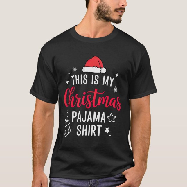 Camiseta Christmas Pj Pajama Pjs  (Frente)