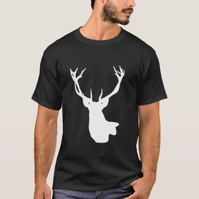 Camiseta Christmas Reindeer Hunter Deer Meat Hunting Reinde (Frente)