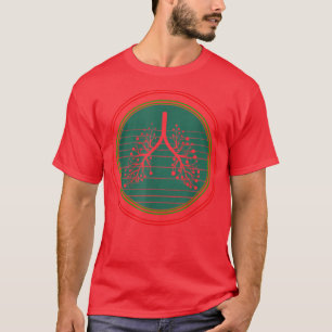 Camiseta Christmas Respiratory Therapy RT Lung Christmas Li