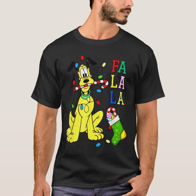 Camiseta Christmas Shirt Cute La Fa Fa Swea  (Frente)