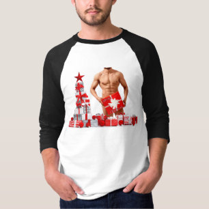 Camiseta Christmas SlipperyJoe gay pride gifts LGBTQIA wrap