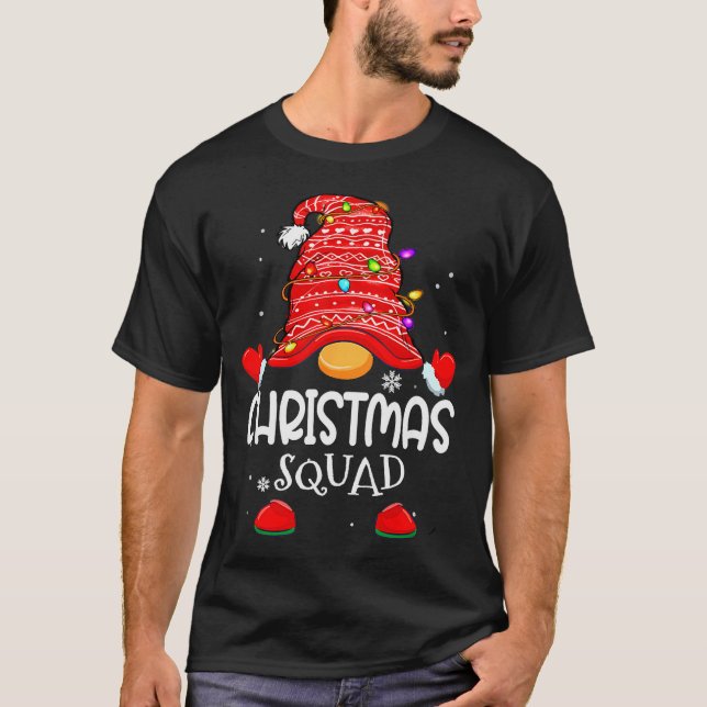 Camiseta Christmas Squad - Xmas Family Matching Christmas G (Frente)