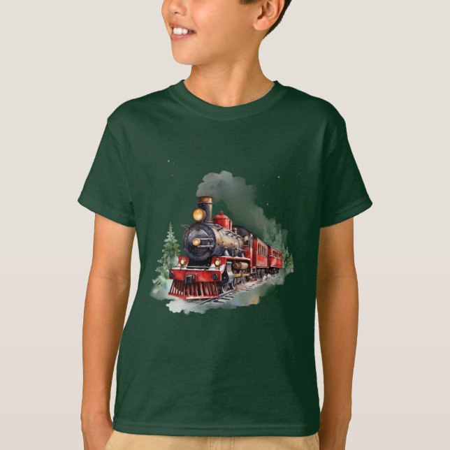 Camiseta Christmas Train (Frente)