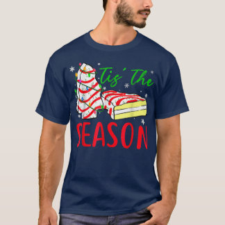 Camiseta Christmas Tree Cakes DebbieBeckyJen Little Tis' Th
