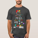 Camiseta Christmas Tree of Equations Math Nerd Science Teac<br><div class="desc">Christmas Tree of Equations Math Nerd Science Teacher Xmas  .</div>
