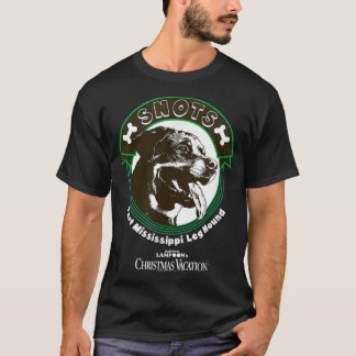 Camiseta Christmas Vacation Snots Mississippi Leg Hound