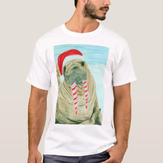Camiseta Christmas Walrus