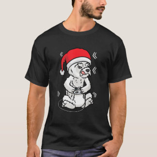 Camiseta Christmas West Highland White Terrier Dog Video Ga