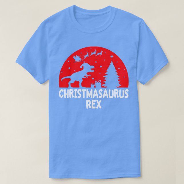 Camiseta Christmasaurus Rex Christmas Xmas For T Rex Lover  (Frente do Design)
