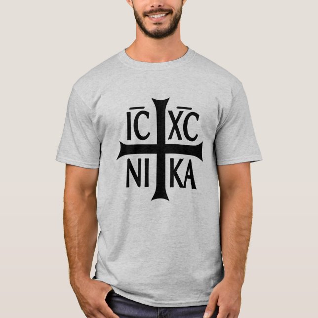 Camiseta Christograma ICHC NIKA T-Shirt (Frente)