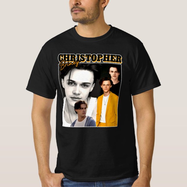 Camiseta Christopher Briney Vintage (Frente)