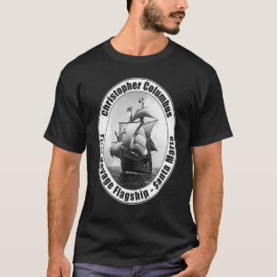 Camiseta Christopher Columbus Day História Americana