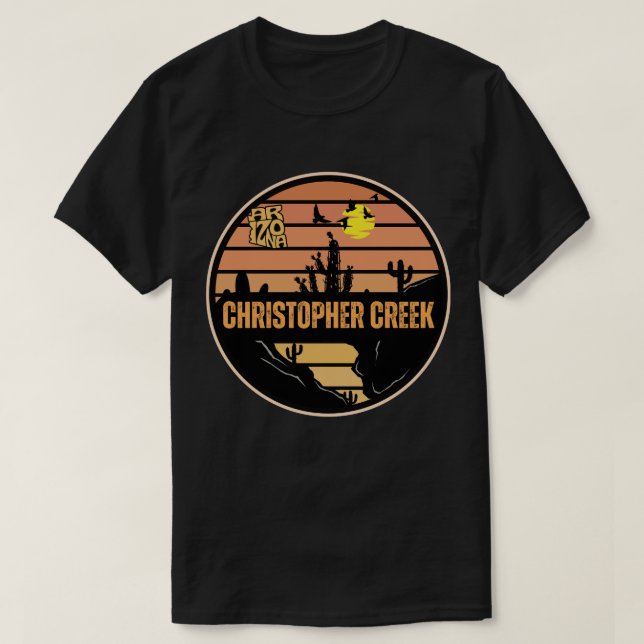 Camiseta Christopher Creek, Arizona (Frente do Design)
