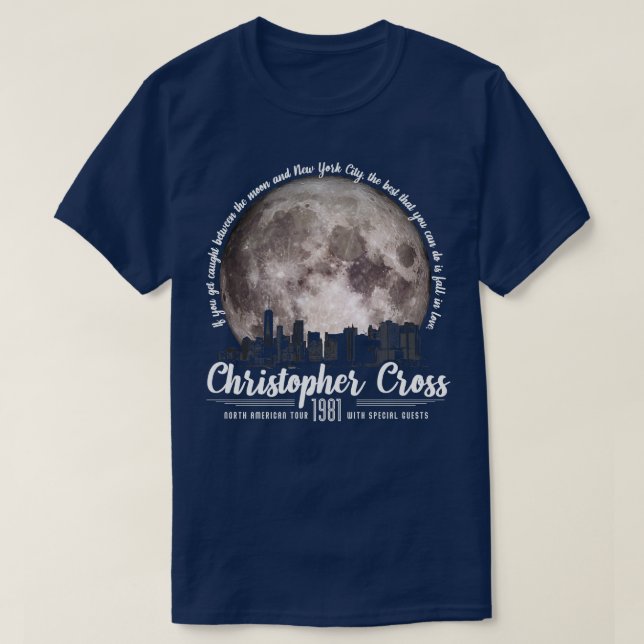 Camiseta Christopher Cross (Frente do Design)