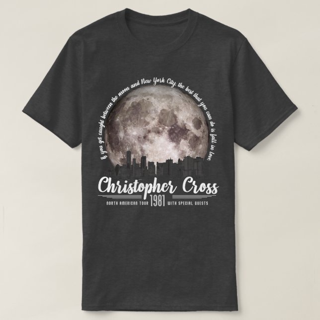 Camiseta Christopher Cross (Frente do Design)
