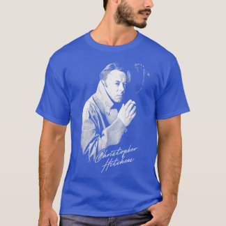 Camiseta Christopher Hitchens Estilo Retro Design do Ventil