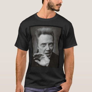 Camiseta Christopher Walken Intimidation - Retrato Gráfico