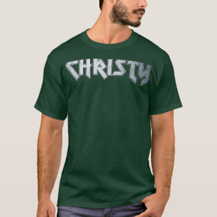 Camiseta Christy de metal pesado