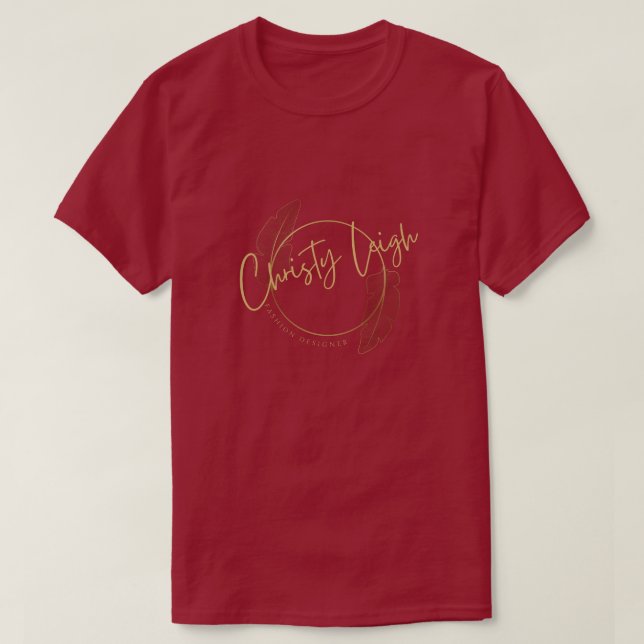 Camiseta Christy Leigh (Frente do Design)