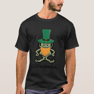 Camiseta Chrysler Amc Gremlin Dia de São Patrício Leprechau