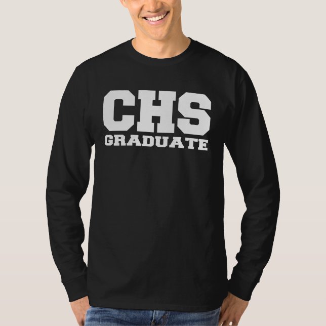 Camiseta CHS High School Graduation Party Rival Game CHS Re (Frente)