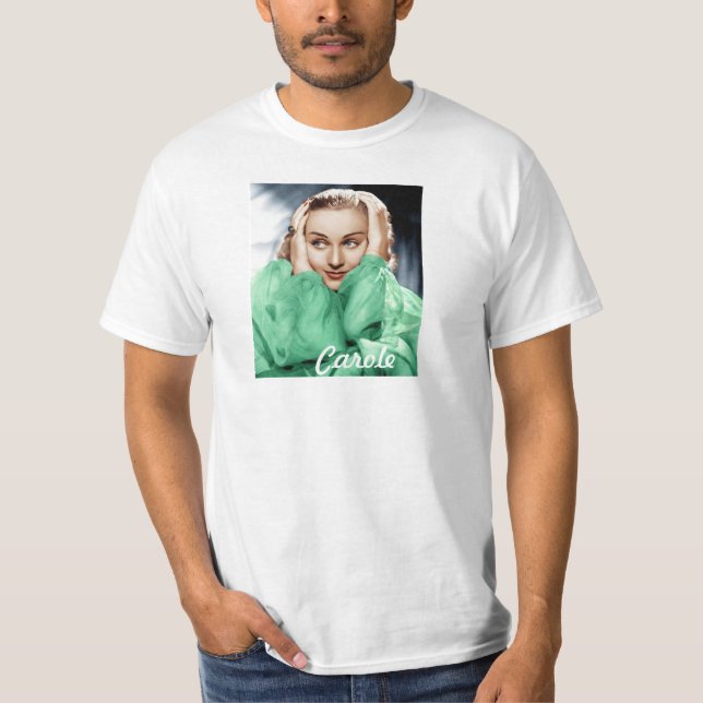 Camiseta CHU Carole Lombard 1 T branco (Frente)