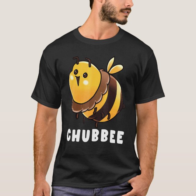 Camiseta Chubbee Abelhas De Abelhas De Sobrepeso Apiário Ab (Frente)