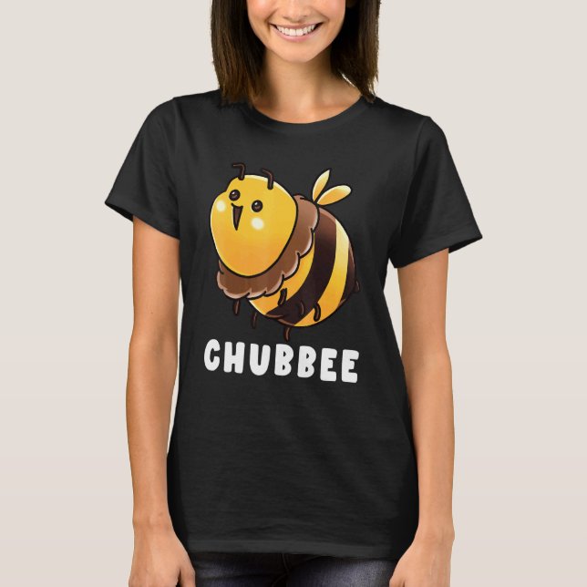 Camiseta Chubbee Abelhas De Abelhas De Sobrepeso Apiário Ab (Frente)