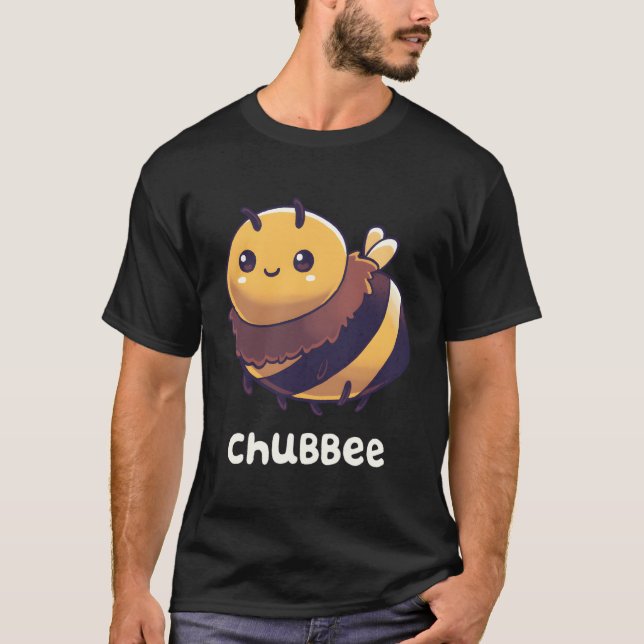 Camiseta Chubbee Chubby Honey Bee Kawaii (Frente)