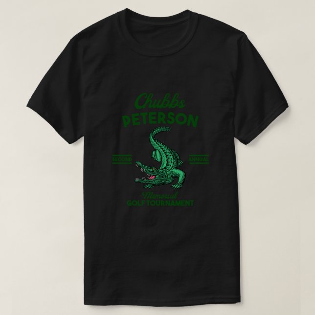 Camiseta Chubbs Peterson Memorial Golf Tournament Essential (Frente do Design)