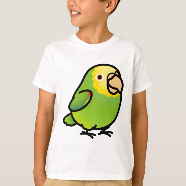 Camiseta Chubby Amazônia Dupla Cabeça Amarela (Frente)