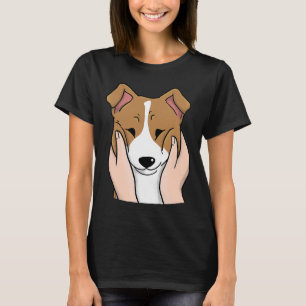 Camiseta Chubby Cheek Jack Russell Terrier Dog