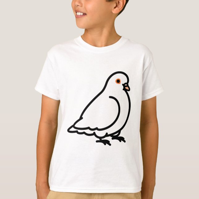 Camiseta Chubby Dove (Frente)