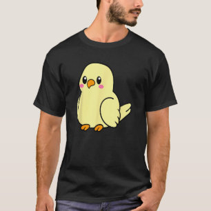 Camiseta Chubby Fofinho Bonito Cockatiel