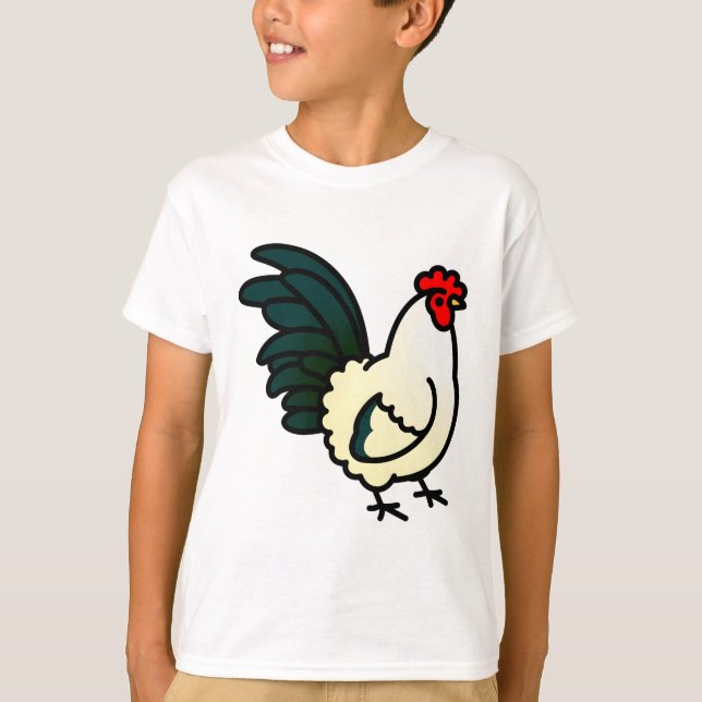 Camiseta Chubby - Galo Bantam Japonês (Frente)