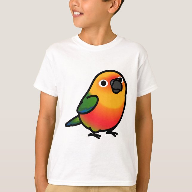 Camiseta Chubby Jenday Conure (Frente)