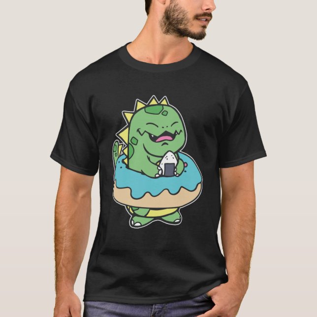 Camiseta Chubby Kid Dinossaur Rosquinha Edulcoração Nadação (Frente)