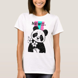 Camiseta Chubby Little Panda Love