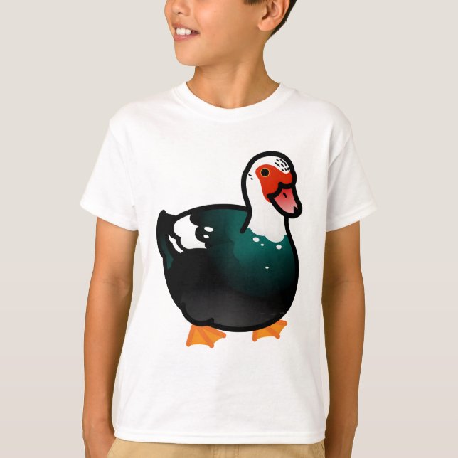 Camiseta Chubby Muscovy Duck (Frente)