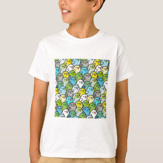 Camiseta Chubby Parrotlet Pattern