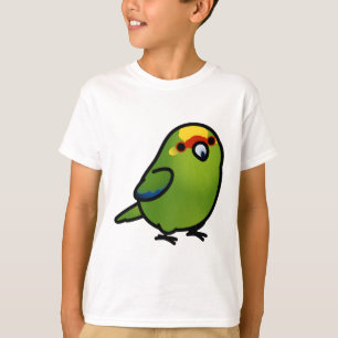 Camiseta Chubby - periquito de coroa amarela