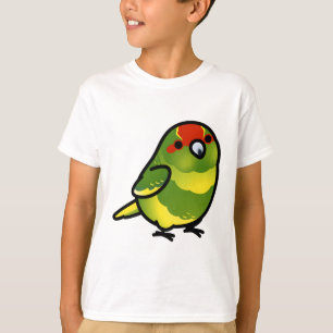 Camiseta Chubby Pied Yellow e Green Kakariki