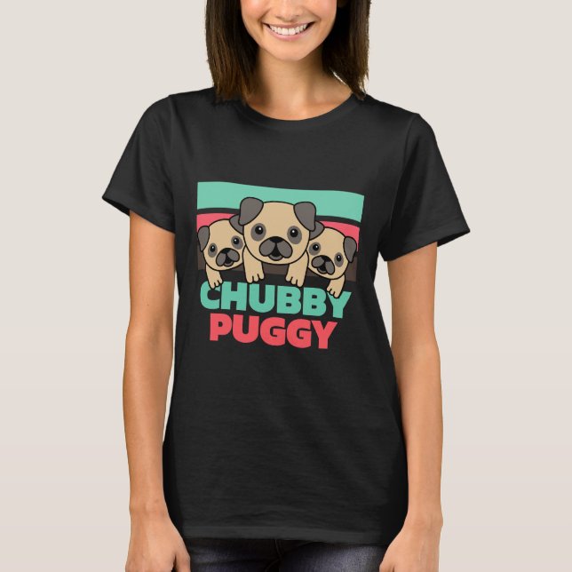 Camiseta Chubby Puggy Classic  1002 (Frente)