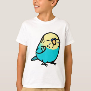 Camiseta Chubby Sky Blue Yellow-head English Budget - Mal