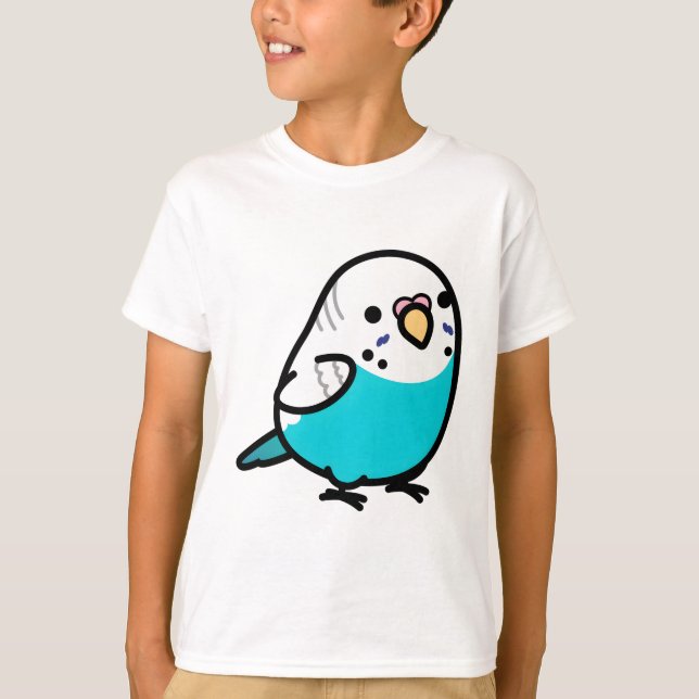 Camiseta Chubby Skyblue Budget (Frente)