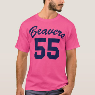 Camiseta Chubby Teen Wolf Basball Jersey FrontImpressão