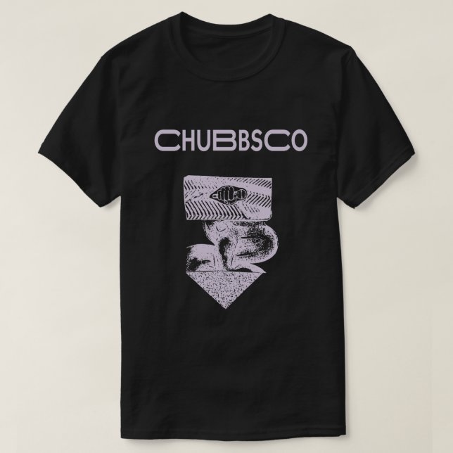 Camiseta Chubsco Templo granulado (Frente do Design)