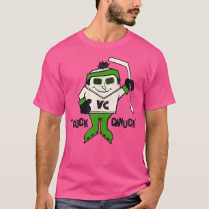 Camiseta Chuck Canuck - Mascote de Hóquei em Gelo Destituíd