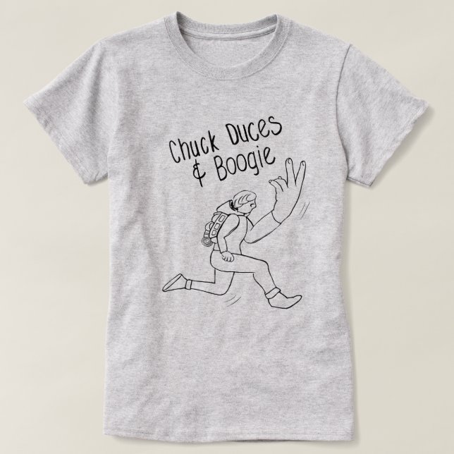 Camiseta Chuck Duces e Boogie (Frente do Design)